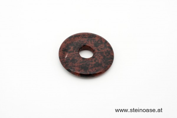 Donut Mahagoni-Obsidian 30mm